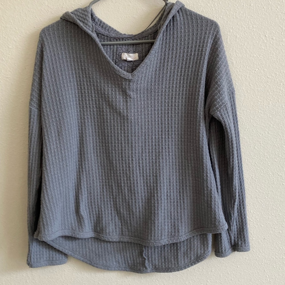 ⭐️3/$30⭐️ Cupio Hooded Waffle Knit Sweater